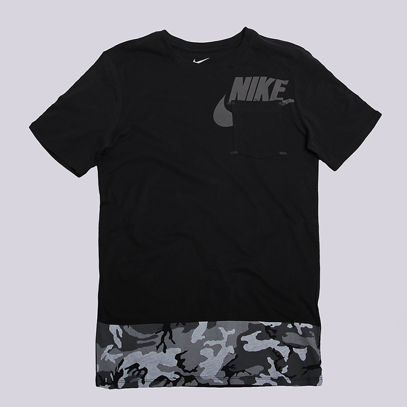 мужская черная футболка Nike Bonded Futura Tech 2 685393-010 - цена, описание, фото 1